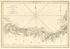 Coast of France—Havre de Grace to Isigny & St. Marcouf. Calvados. Faden 1805 map