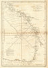 Coast of France—Ushant to Fontarabie including the Bay of Biscay. Faden 1805 map