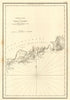 Coast of Italy — Villefranche to Ventimiglia. Monaco Cap-Ferrat. Faden 1805 map
