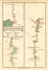 Amersham / Watford—Garston—St. Albans. Cary turnpike road strip map 1790