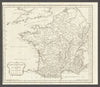 Potamographia Gallica or a Chart of the Coast & Rivers of France. Faden 1793 map