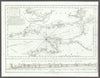 Coast of France including the British [English] Channel. Section. Faden 1793 map