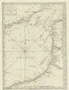 Coast of France—Calais to Fécamp. Cote d'Opale—Picardie—Albâtre. Faden 1793 map