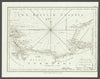 Coast of France—Fécamp to Cape Barfleur. Normandy. Le Havre. Faden 1793 map