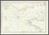 Coast of France—English Channel entrance & Britanny. Faden after Magin 1793 map