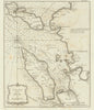 Chart of the Road of Basque. Île de Ré—Île d'Oléron—La Rochelle. Faden 1793 map