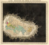 Known World in 814 AD—Carolingian Empire—Fog-of-ignorance map—Quin 1836