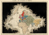 Known World in 1498—The discovery of America—Fog-of-ignorance map—Quin 1836