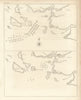 Battle of Quiberon Bay, 20 November 1759, Morbihan — Hawke and Conflans 1824 map