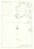 Untitle plan of the Chase of HMS Ethalion Sept-Oct 1798, Atlantic Ocean 1824 map