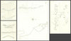 Untitled plan of the Battle of Trafalgar, 1805 — Lord Nelson — 4 sheets 1824 map