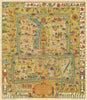 A Map & History of Peiping formerly…Peking—Frank Dorn—Beijing pictorial map 1936