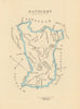 Bathurst county/cadastral map by William Wells/John Allan—New South Wales 1848