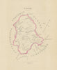 Cook county/cadastral map by William Henry Wells/John Allan—New South Wales 1848