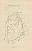 Macquarie county/cadastral map—Port Macquarie—Wells/Allan 1848 old antique