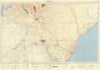 Folding Safari Map of Kenya/Tanzania—Survey of Kenya—printed on both sides 1961