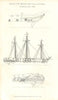 Sketches of His Majesty’s Ship Vernon, of 50 Guns. Woolwich, June 1832 print
