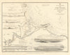 The Bay & River Tees with Port William & the Ship Canal…Teesside—Brooks 1833 map