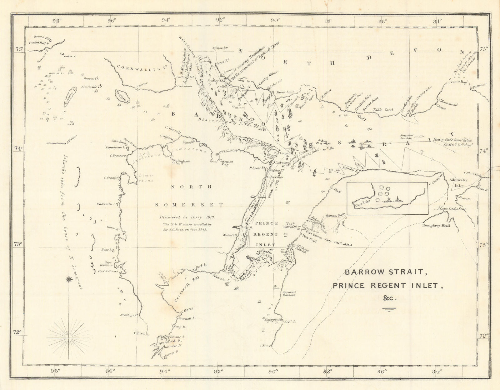 Barrow Strait, Prince Regent Inlet — British Franklin Search Expedition ...