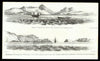 Fujian coast views, China. Shenhu Bay & Min River. Fishing stakes. Cracroft 1852