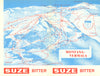 Crans-Montana-Vermala – Switzerland Suisse Schweiz ski piste/trial map 1969