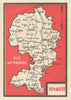 Ténarèze wine vins appellation map – Armagnac – Gers – Lot-et-Garonne 1946