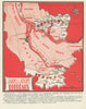 Appellation Bordeaux – Bordeaux Mousseux wine map – Bordeaux – Gironde 1946