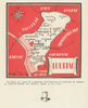 Loupiac wine vins vignoble appellation map – Bordeaux – Gironde 1946 old