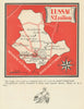 Lussac Saint-Émilion wine vignoble appellation map – Bordeaux – Gironde 1946