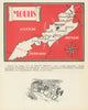 Moulis en Médoc wine vignoble appellation map – Bordeaux – Gironde 1946