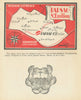 Parsac Saint-Émilion wine vignoble appellation map – Bordeaux – Gironde 1946
