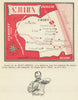 Saint-Julien wine vins vignoble appellation map – Bordeaux – Gironde 1946