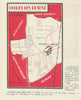Chorey-lès-Beaune wine vineyard map – Côte de Beaune/d'Or – Burgundy 1946