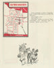 Comblanchien wine vineyard map – Côte de Nuits – Côte-d'Or – Burgundy 1946