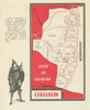 Corgoloin wine vineyard map – Côte de Nuits – Côte-d'Or – Burgundy 1946