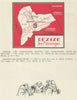 Dezize les-Maranges wine vineyard map – Côte de Beaune – Saône-et-Loire 1946