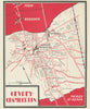 Gevrey-Chambertin wine vineyard map – Côte de Nuits/d'Or – Burgundy 1946