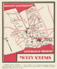 Morey Saint-Denis wine vineyard map – Côte de Nuits/d'Or – Burgundy 1946