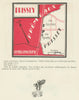 Prissey wine vins vineyard map – Côte de Nuits – Côte-d'Or – Burgundy 1946