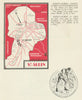 Saint-Aubin wine vineyard map – Côte de Beaune – Côte-d'Or – Burgundy 1946