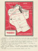 Vougeot wine vins vineyard map – Côte de Nuits – Côte-d'Or – Burgundy 1946