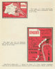 Condrieu & Cornas wine vignoble appellation map – Rhône – Loire 1946 old