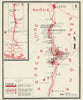 Côtes du Rhône north wine map–Auvergne-Rhône-Alpes–Hermitage–Cote Rotie 1946