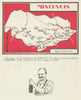 Minervois wine appellation map – Languedoc-Roussillon – Hérault – Aude 1946
