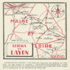 Coteaux du Layon wine vignoble appellation map – Loire – Maine-et-Loire 1946