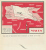 Maury wine appellation map – Languedoc-Roussillon – Pyrénées-Orientales 1946