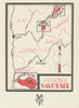 Vignoble Savoyard wine appellation map – Savoie – Auvergne-Rhône-Alpes 1946