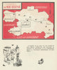 Vignoble du Sud-Ouest wine map–South West France–Dordogne–Lot-&-Garonne 1946