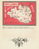 Côtes de Duras wine vignoble map – South West France – Lot-et-Garonne 1946