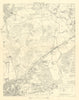Map of Richmond Park, London, by Edward Stanford / Ordnance Survey 1937